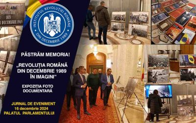 VIDEO JURNAL DE EVENIMENT / 16 decembrie 2024: Păstrăm memoria! Expoziția foto documentară „Revoluția Română din Decembrie 1989, în imagini”