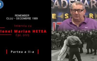Nesupunerea unui ofițer la Cluj în timpul Revoluției Române din Decembrie1989 (partea a II-a)