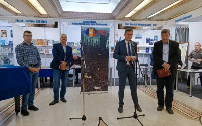 Institutul Revoluției Române din Decembrie 1989, a organizat o dublă lansare de carte în cadrul Salonului de Carte Polemos 2023