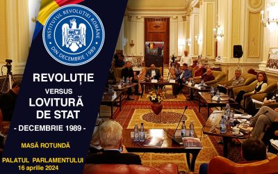 Video: REVOLUȚIE VERSUS LOVITURĂ DE STAT – DECEMBRIE 1989 / MASĂ ROTUNDĂ LA PALATUL PARLAMENTULUI