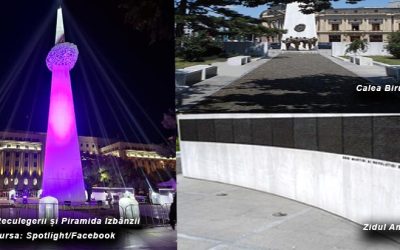 Memorialul Renașterii – Glorie Eternă Eroilor și Revoluției Române din Decembrie 1989: O Expunere Luminoasă la Spotlight, Festivalul Internațional al Luminii