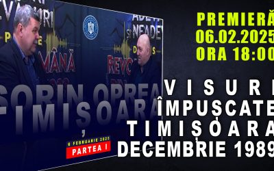 PROMO: VISURI ÎMPUȘCATE. TIMIȘOARA, DECEMBRIE 1989 / PARTEA 1 / 6 FEBRUARIE 2025 / ORA 18:00