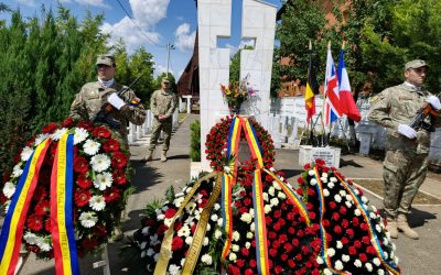 COMUNICAT DE PRESĂ: Ceremonia de comemorare a Eroilor Martiri din Revoluția Română din Decembrie 1989 la Ansamblul Comemorativ din orașul Martir Popești – Leordeni.