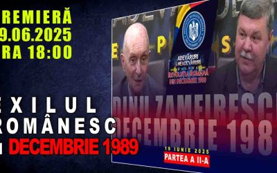 PROMO: EXILUL ROMÂNESC ȘI DECEMBRIE 1989 / PARTEA A II-A