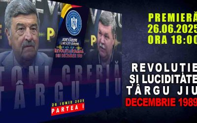 PROMO: REVOLUȚIE ȘI LUCIDITATE. TÂRGU-JIU, DECEMBRIE 1989