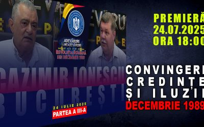 PROMO: CONVINGERI, CREDINȚE ȘI ILUZII. DECEMBRIE 1989 / PARTEA A III-A
