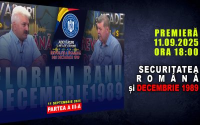 PROMO: SECURITATEA ROMÂNĂ ȘI DECEMBRIE 1989 / PARTEA A III-A