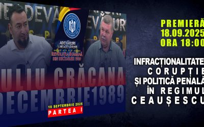 PROMO: INFRACȚIONALITATE, CORUPȚIE ȘI POLITICĂ PENALĂ ÎN REGIMUL CEAUȘESCU