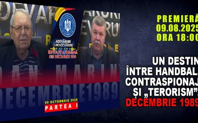 PROMO: UN DESTIN ÎNTRE HANDBAL, CONTRASPIONAJ ȘI „TERORISM” DECEMBRIE 1989 / PARTEA I