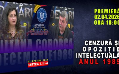 PROMO: CENZURĂ ȘI OPOZIȚIE. ANUL 1989 / PARTEA A III-A