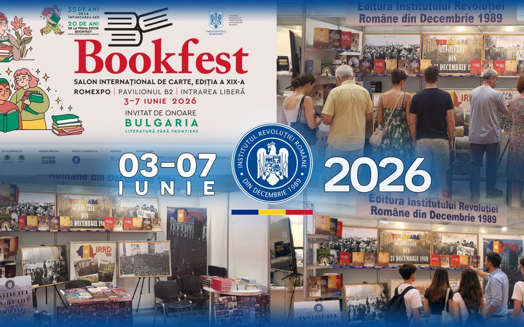 Participare la Salonul Internațional de Carte Bookfest, ediția a XIX-a.