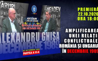 PROMO: AMPLIFICAREA UNEI RELAȚII CONFLICTUALE: ROMÂNIA ȘI UNGARIA ÎN DECEMBRIE 1989 / P.  A III-A